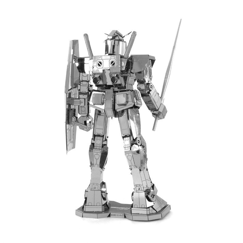 Mô Hình 3D Kim Loại Lắp Ráp 3D Gundam RX-78-2, Mô Hình Thép 3D Robot [Chưa Ráp]
