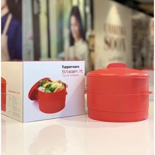 Xửng hấp đỏ tupperware