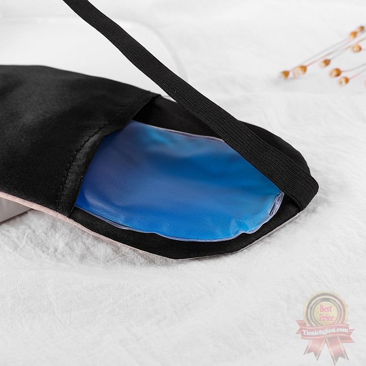 Miếng bịt mắt ngủ 3D có gel nước lạnh massage giảm thâm hoạt hình dễ thương | Che mắt cho bé người lớn đi làm du lịch
