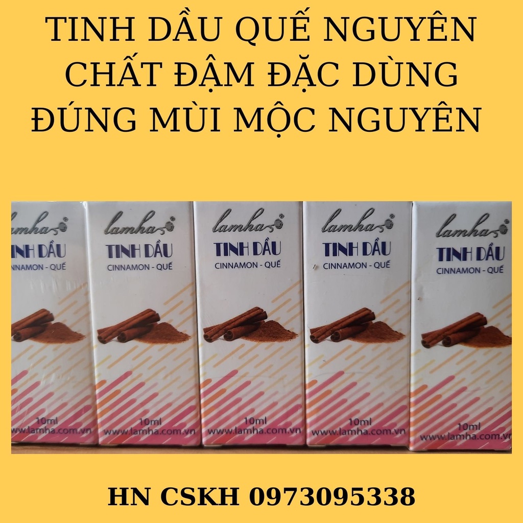 Tinh dầu quế nguyên chất Lam Hà 10ml