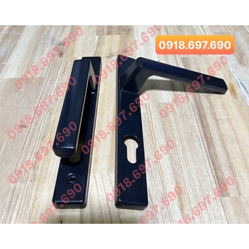 Bộ khoá đa điểm kinlong hàng chính hãng cửa đi xingfA màu đen