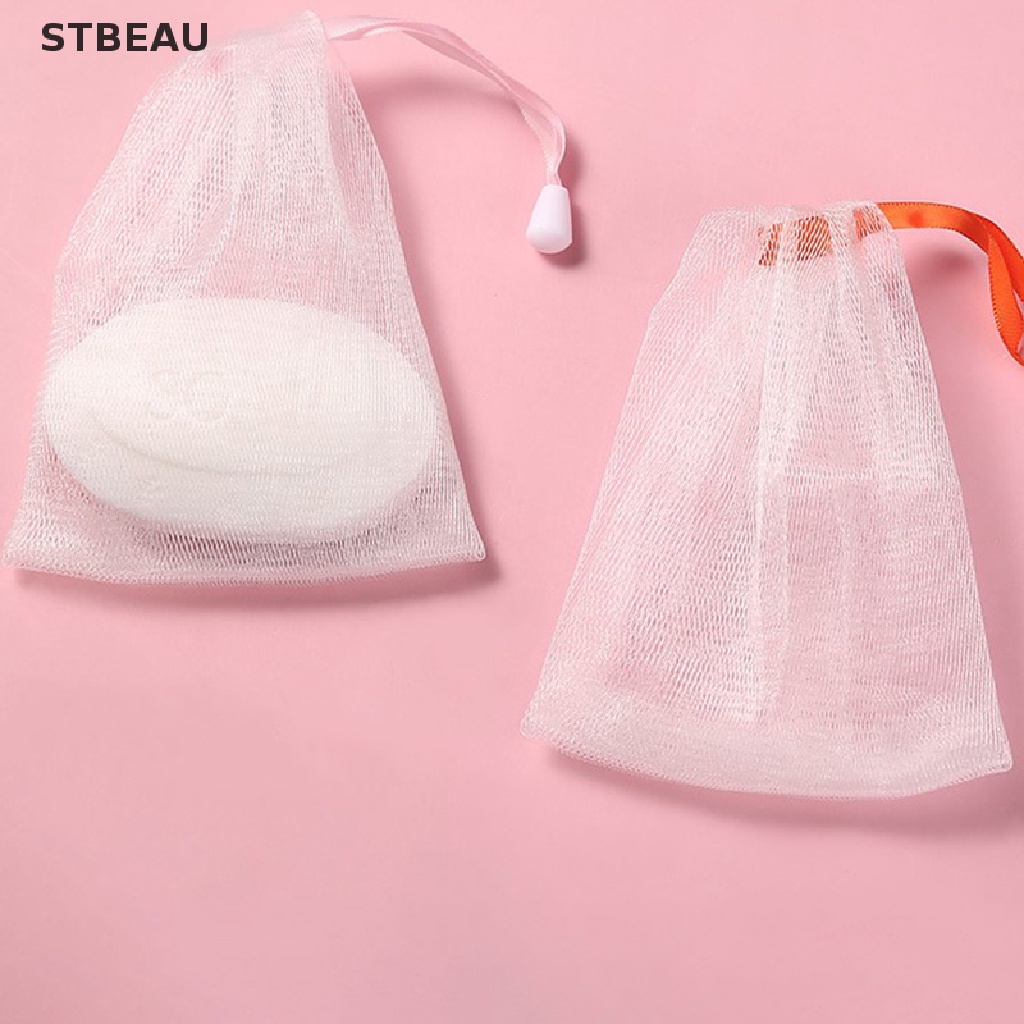 Túi Lưới Đựng Xà Phòng Tạo Bọt Tiện Dụng