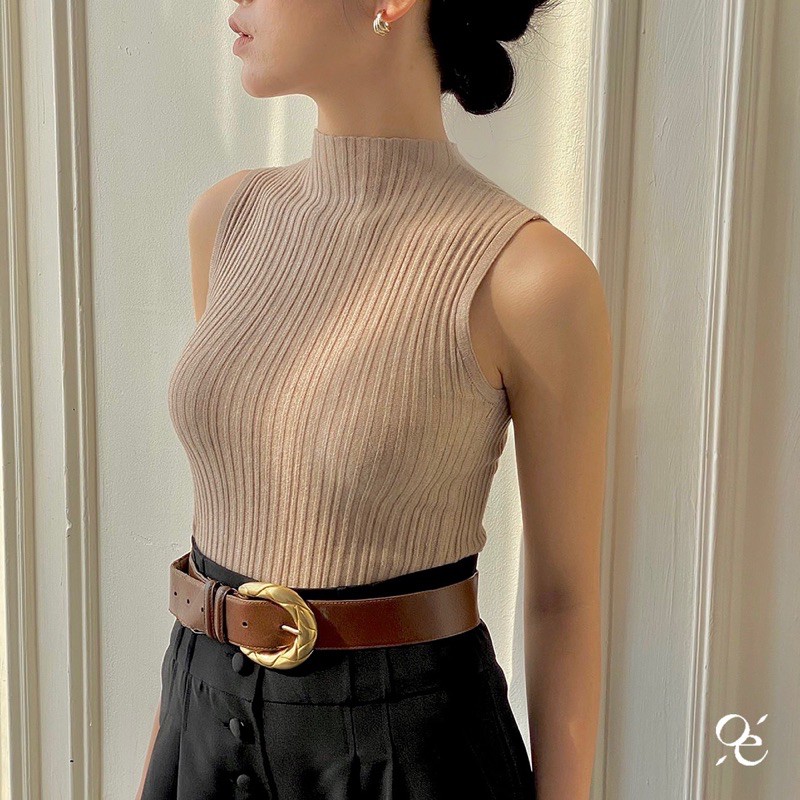 Áo len ba lỗ - Sleeveless Knit | BigBuy360 - bigbuy360.vn