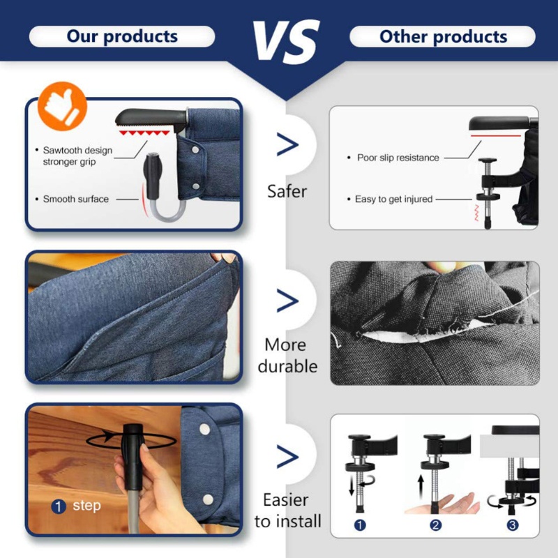 Đai Kẹp Cố Định Ghế Ngồi Em Bé Có Thể Gấp Gọn Tiện Dụng