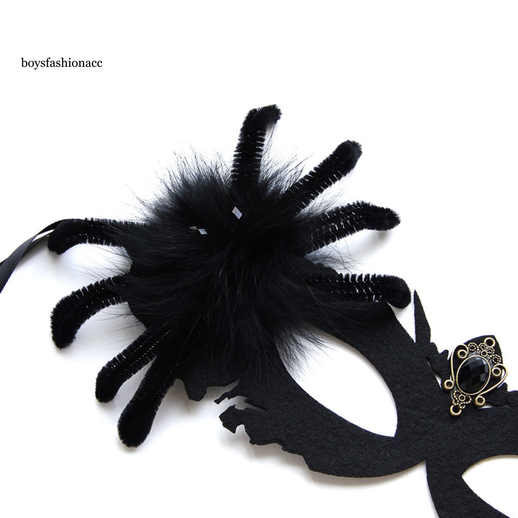 Bf Bộ Đồ Hóa Trang Halloween Hình Lông Vũ Nửa Mặt Đẹp Mắt Masque