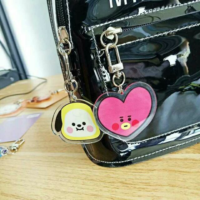 Móc khóa BT21 baby flat