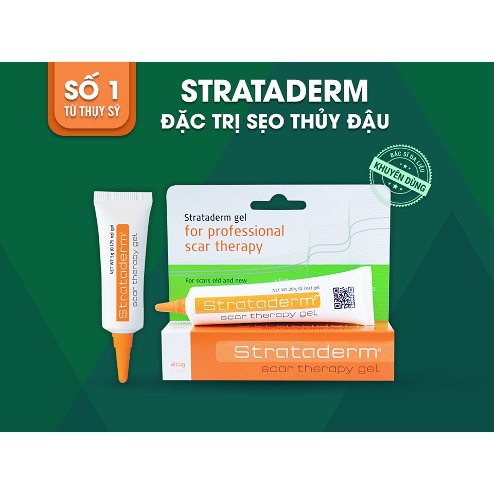 Strataderm – Sản Phẩm Liền Sẹo Trên Vết Thương Đã Liền Da & Sẹo Lâu Năm Hiệu Quả Nhất Hiện Nay