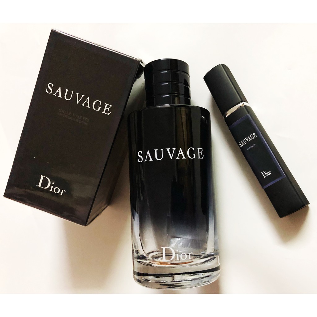 mẫu thử nước hoa đi ô sauvage edt 10ml dạng xịt