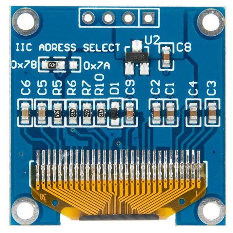 Set 2 Màn Hình Oled 0.96 Inch Oled Ule Iic I2C Ssd1306 Chuyên Dụng Cho Arduino Driver Dc 3-5v