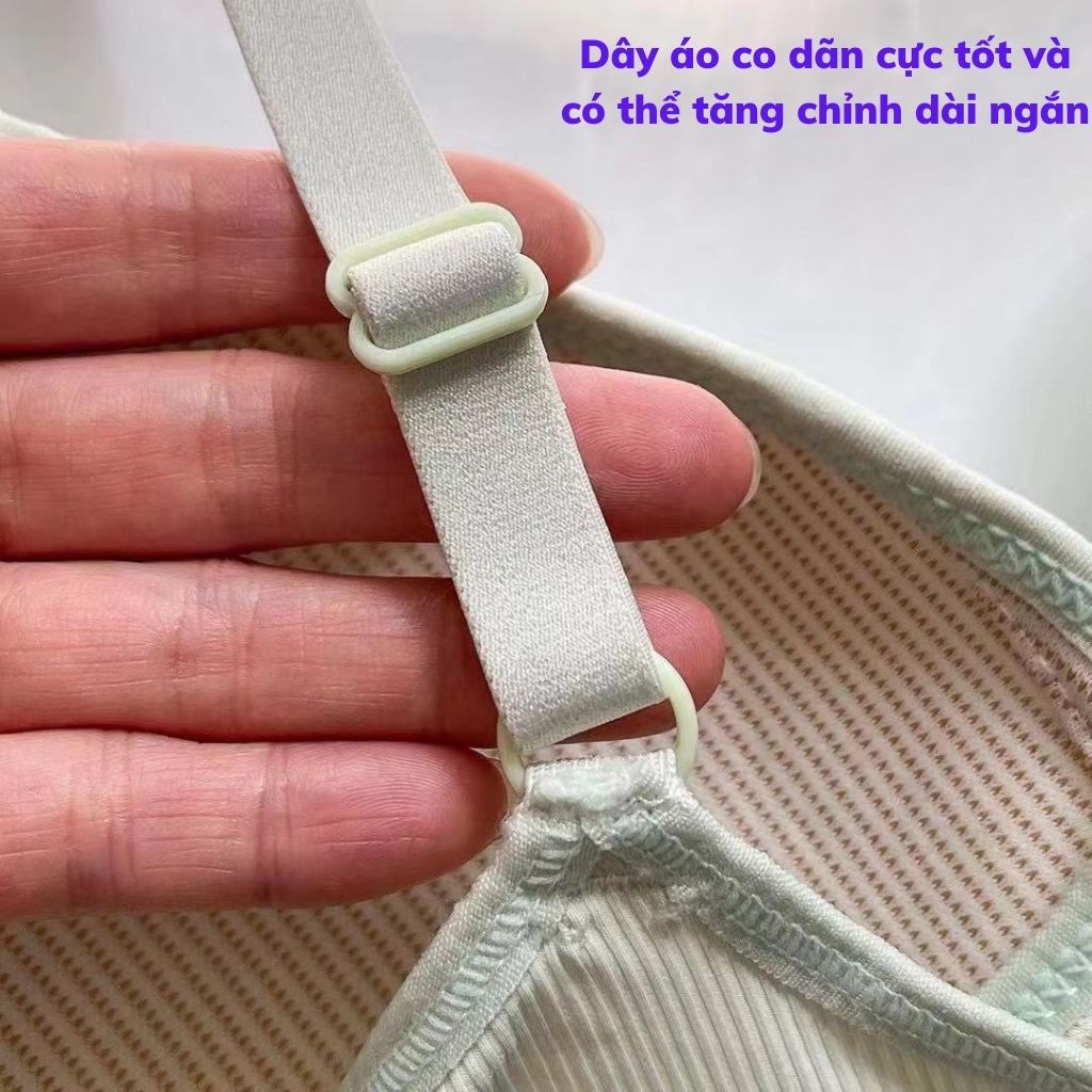 Áo ngực nữ không gọng, áo lót mút mỏng tạo cảm giác thoải mái và dễ chịu DEVARI A919