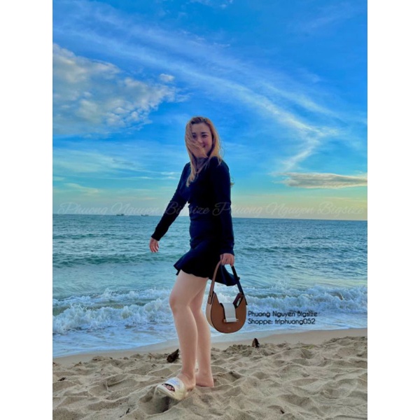 [Bigsize] Đầm Body Nhún Đuôi Cá Hình Thật | BigBuy360 - bigbuy360.vn