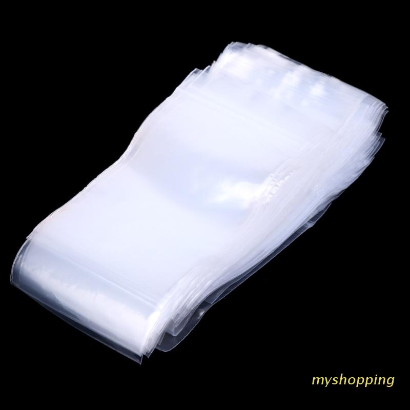 Set 100 túi zip nhựa trong suốt kích thước 5cmx7cm