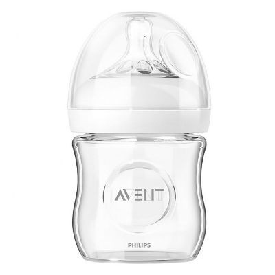 Bình sữa thuỷ tinh cao cấp Philips Avent mô phỏng tự nhiên SCF671 13 120ml và SCF673 17 240ml