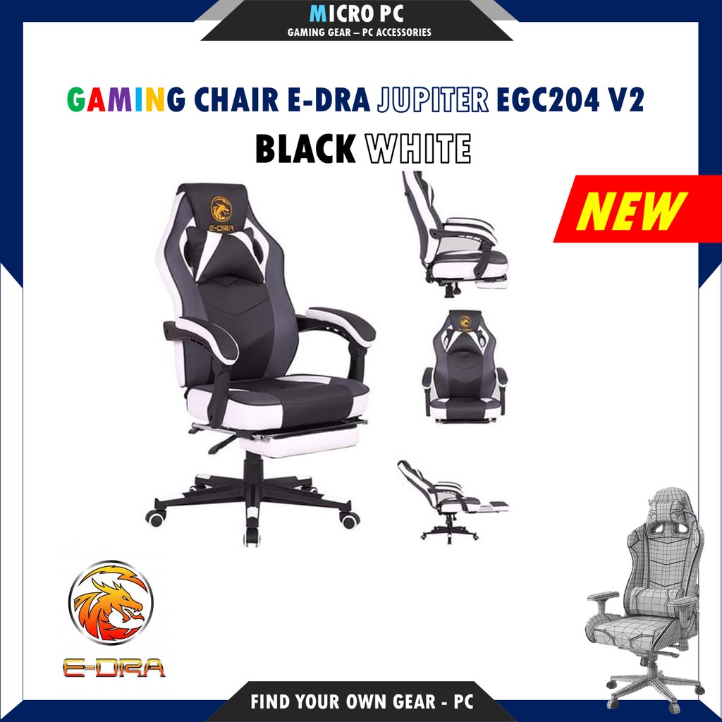 Ghế Gaming🎮FREESHIP🎮 E-DRA JUPITER M EGC204 V2 2021 - Hàng chính hãng BH 12 tháng
