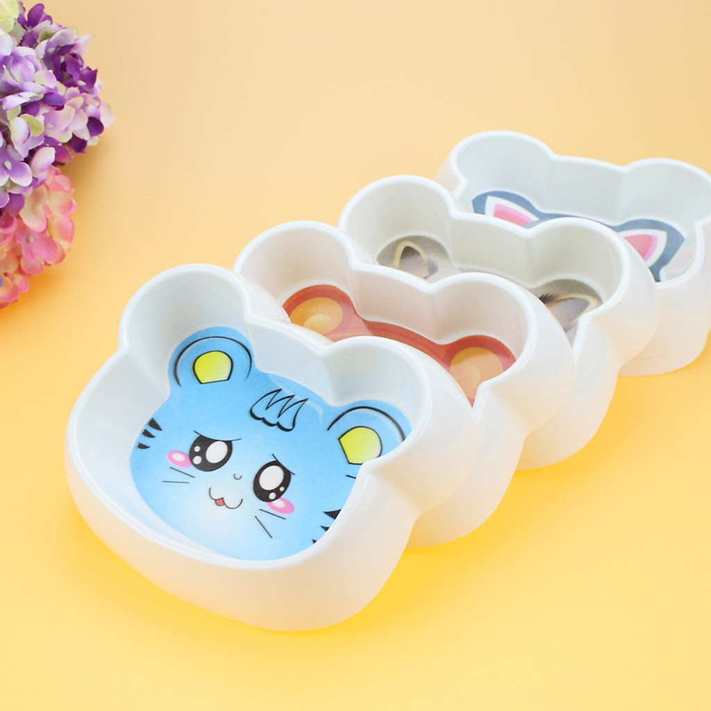 Bát ăn mặt gấu cho chó mèo Long Vũ Pet Shop