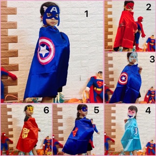 Áo choàng siêu anh hùng hoá trang cosplay haloween