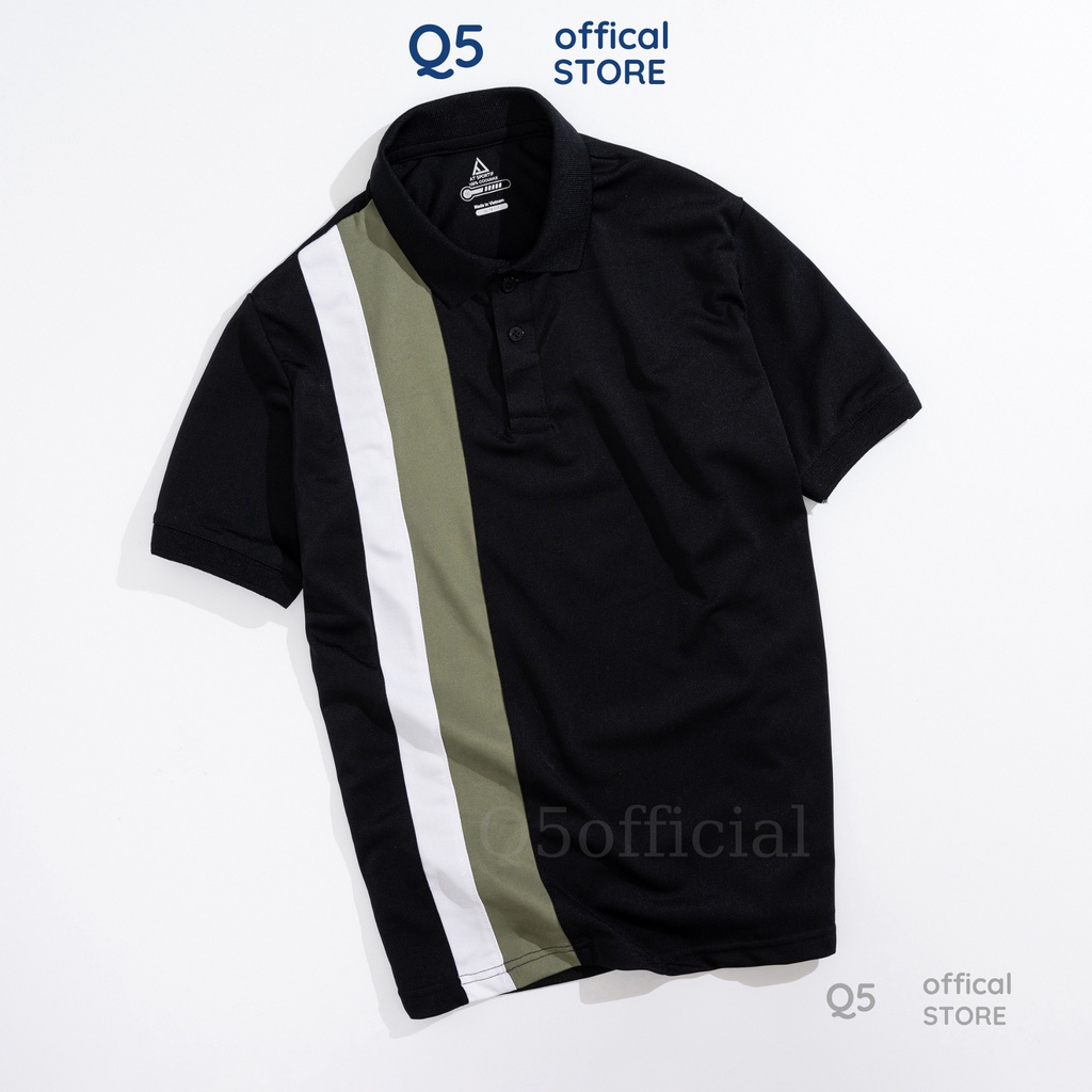 Áo POLO nam cổ bẻ Q5 vải CVC xuất xịn, form regular fit,sang trọng thoáng mát