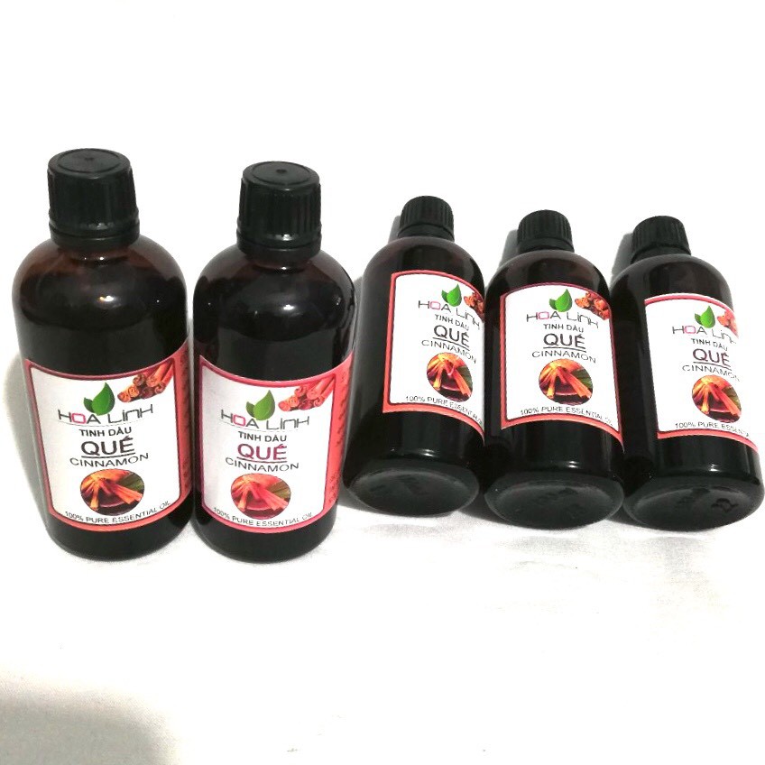 5 Chai Tinh dầu Quế Hoa Linh xông phòng, khử mùi 100ml