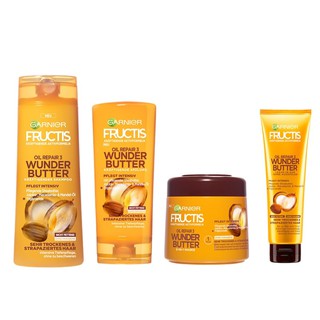 Dầu gội và xả dành cho tóc khô và hư tổn Garnier Fructis bơ