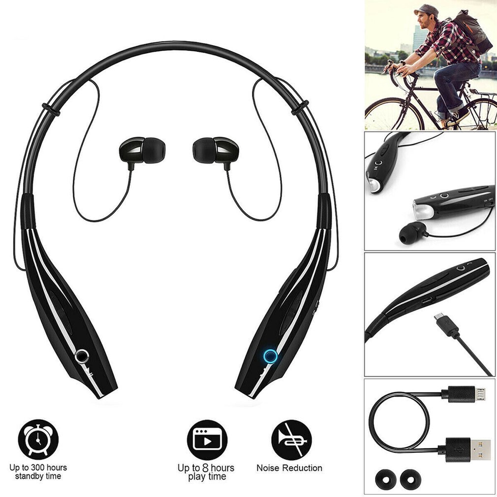 Hbs730 Wireless Bluetooth Headset With Microphone And Accessories