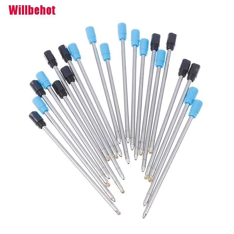 Bộ Bút Bi Pha Lê Đen / Xanh Dương 10 70mm