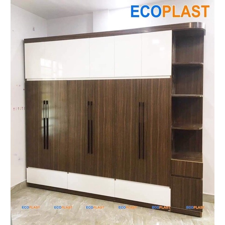 tủ quần áo chất liệu nhựa ecoplast bảo hành 10 năm