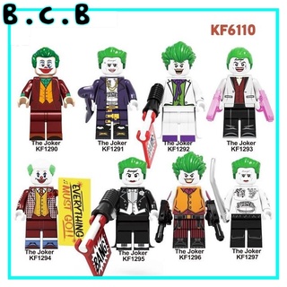 Nhân vật siêu anh hùng Marvels/ DC Kẻ phản diện hề Joker- Đồ chơi lắp ráp minifigure và lego mô hình sáng tạo -KF6110