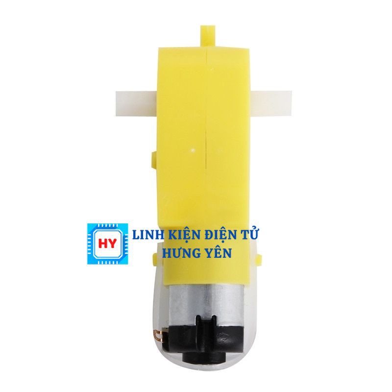 Động Cơ DC Giảm Tốc - Kèm Bánh Xe