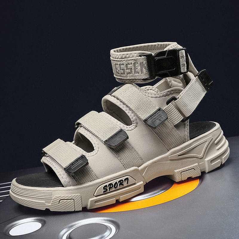 Giày sandal đế dày thời trang mùa hè năm 2021 dành cho nam