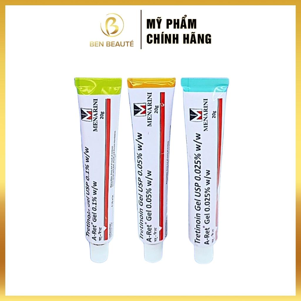 Gel Giảm Mụn Mờ Thâm Nám Chống Lão Hóa Tretinoin Aret 20g