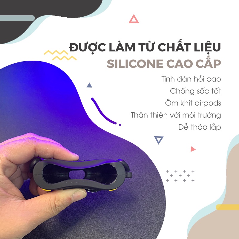 Vỏ Ốp Airpod 3 Hình Thú Nhiều Mẫu Dễ Thương Chất Liệu Silicon Dẻo - Chinchin Case