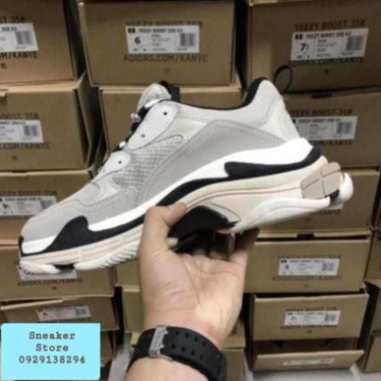 𝐒𝐀𝐋𝐄🌺𝐓Ế𝐓 Sneaker giá rẻ  giầy balenciaga xám đen 1:1 ( phờ ri síp ) uy tin . 2020 ✔️ 2020 new