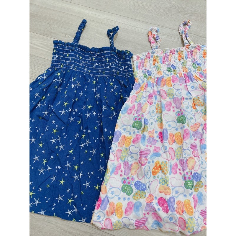 Đầm Maxi dây Nhật Nhiều Mẫu cực xinh chất liệu lanh cao cấp cho bé
