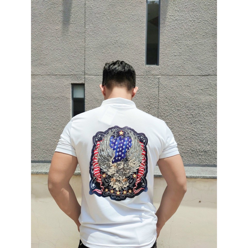 KT Store - Áo thun Nam có cổ polo cao cấp, thêu hoạ tiết KIM SA sang trọng, PC ấn tượng | BigBuy360 - bigbuy360.vn