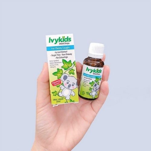 TINH CHẤT LÁ THƯỜNG XUÂN HO KHAN, HO CÓ ĐỜM - IVYKIDS INFANT DROPS