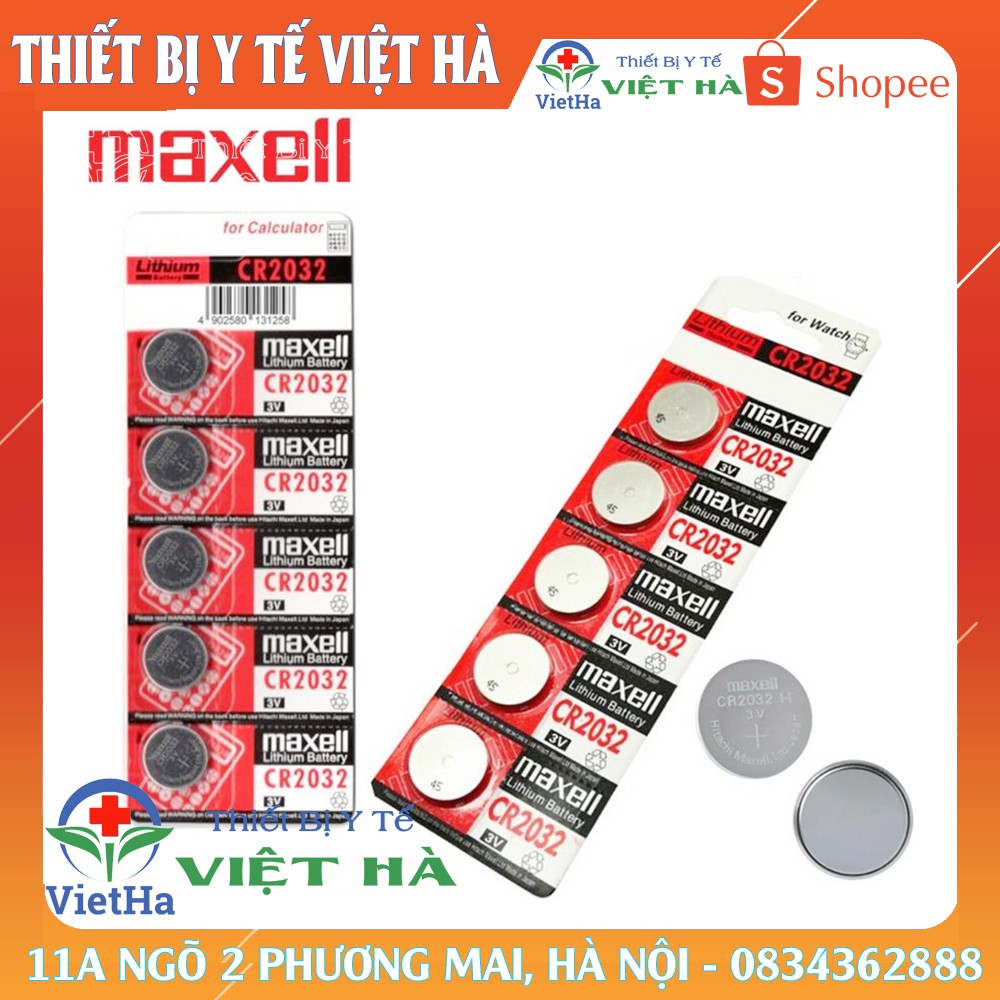 Combo vỉ 5 viên pin maxell cr2032