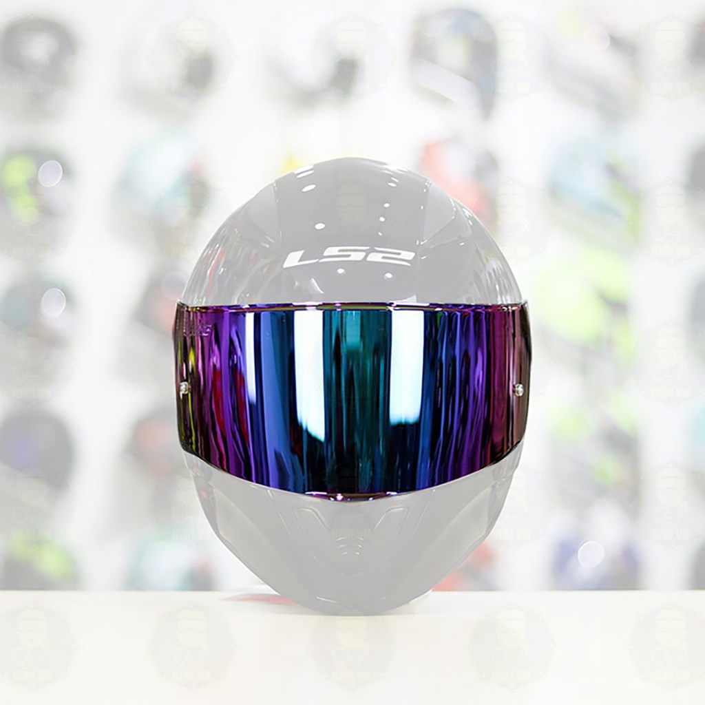 Kính Nón Fullface LS2 FF353/FF800/FF320 Gương 7 Màu Titan