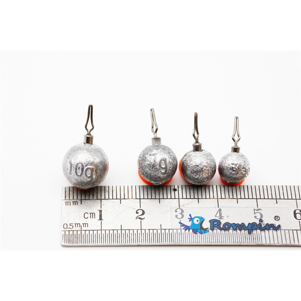 Set 5 Chì Câu Cá Xoay 360 Độ 3.5g 5g 7g 10g