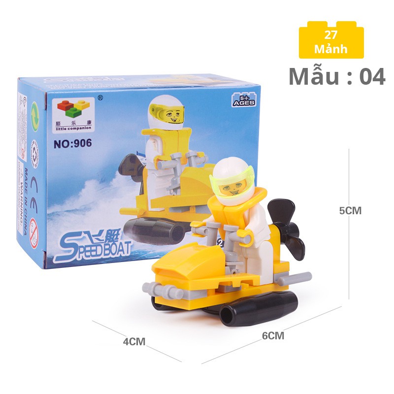 Đồ chơi lắp ghép LEGO các loại xe mini (12 Mẫu)