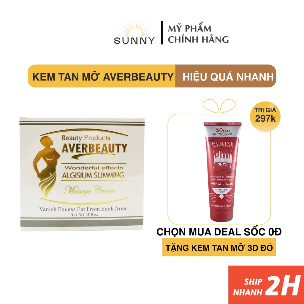 Kem tan mỡ bụng Averbeauty Products, hiệu quả giảm béo nhanh, giúp da săn chắc, khỏe mạnh