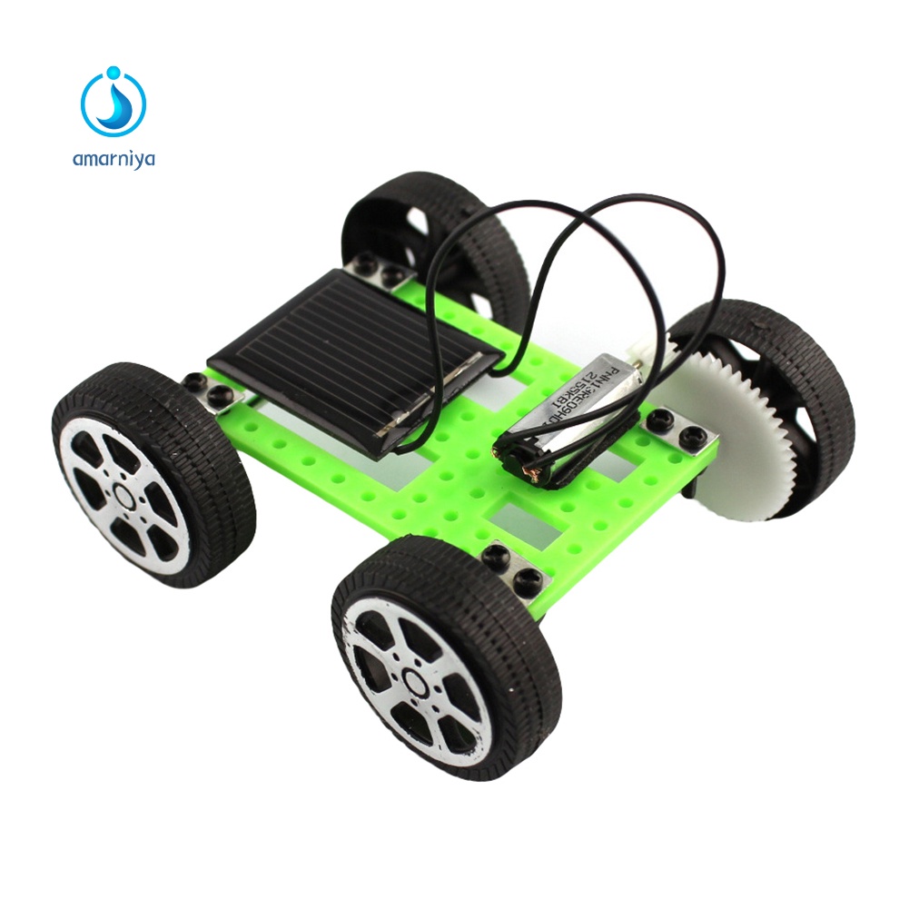 Mô hình xe đua mini sử dụng năng lượng mặt trời diy cho trẻ em