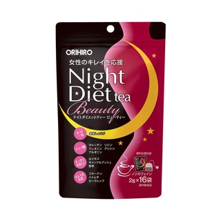 Trà Orihiro Night Diet Tea Beauty 2gx16 gói