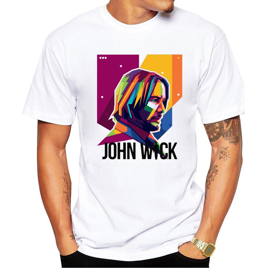 SALE- [Siêu Hot] Áo thun Movie in hình John Wick - Form rộng BIGSIZE F2187