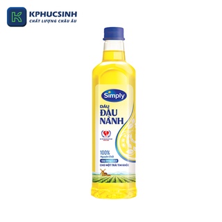 Dầu đậu nành simply 1l kphucsinh - hàng chính hãng