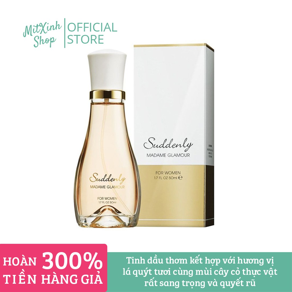 Nước hoa Cao Cấp Suddenly Madame Glamour 50ml - Cam kết hàng chính hãng
