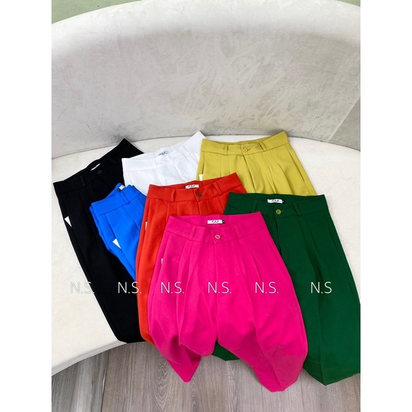 QUẦN BAGGY 1 CÚC NHIỀU MÀU HOTTREND CHẤT DÀY DẶN MS15726