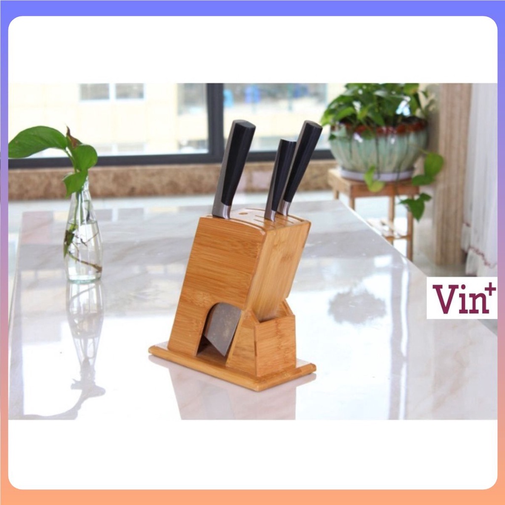 ❤️ Ống Căm Đựng Dao Đũa Thìa Bằng Gỗ Tre Hiện Đại, Sang Trọng - Đồ Dùng Bếp Tinh Tế