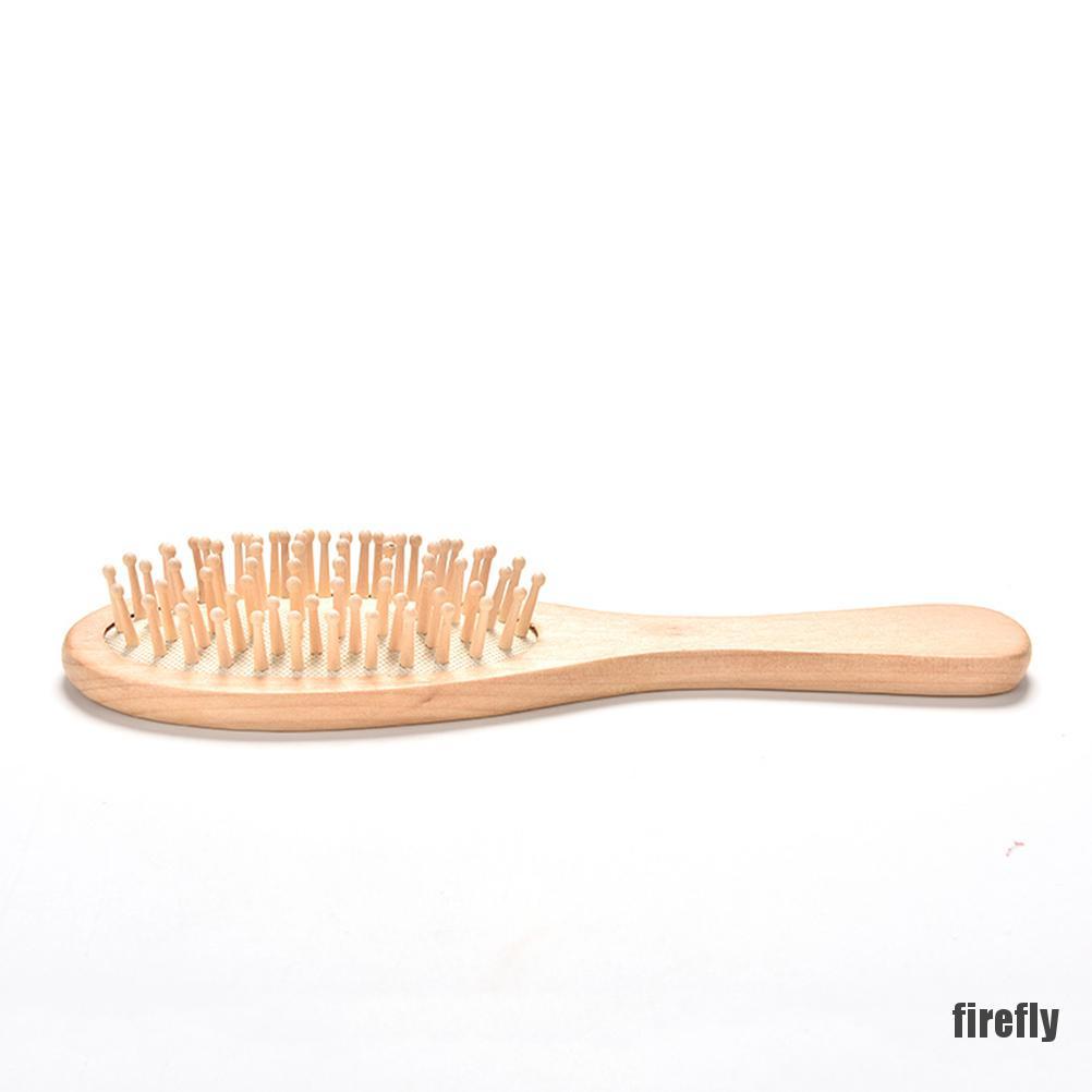(Hàng Mới Về) Lược Gỗ Mát Xa Da Đầu Cải Thiện Da Đầu