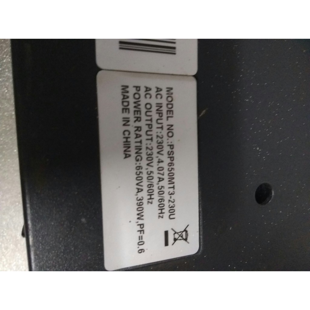 Bộ Lưu Điện Emerson PSP650MT3 230U – LIEBERT PSP 650VA (390 W)