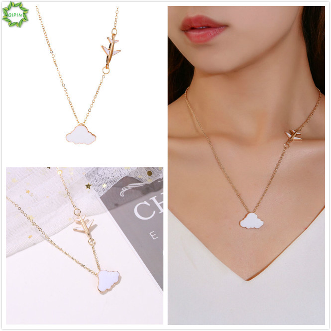 Dây Chuyền Hợp Kim Mặt Hình Đám Mây Xinh Xắn Cho Nữ